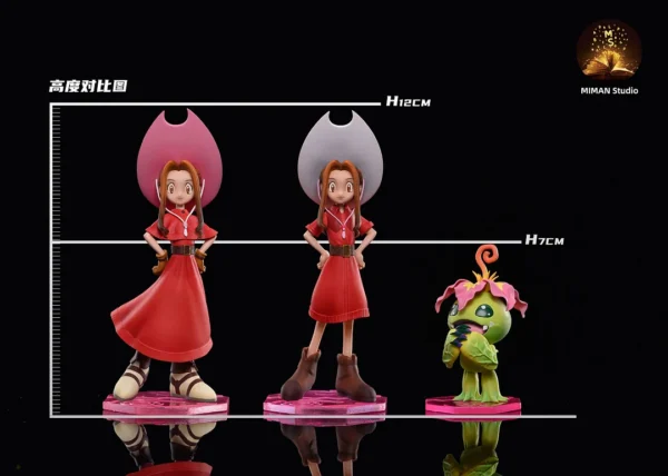 Megahouse Scale Mimi Tachikawa & Palmon- Digimon Resin Statue - MIMAN Studios [Pre-Order]