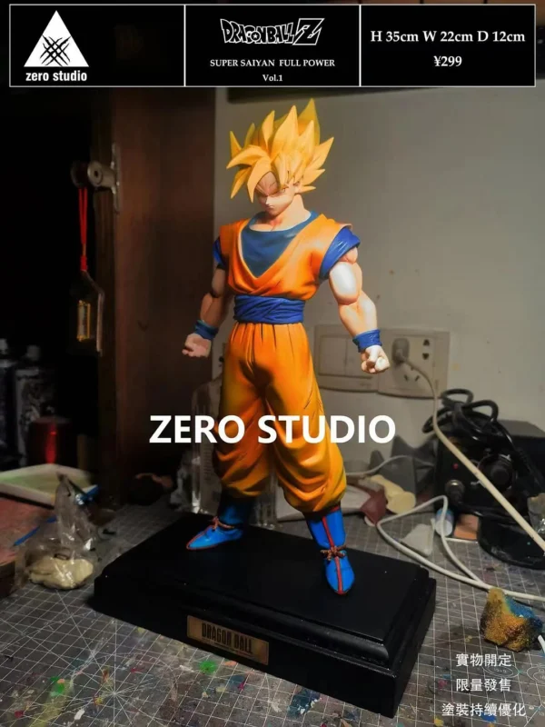 Full Power Super Saiyan Son Goku - Dragon Ball Resin Statue - zero Studio [Pre-Order]