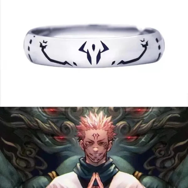 Ryomen Sukuna Cursed Mark Ring - Free Shipping - Jujutsu Kaisen [Pre-Order]