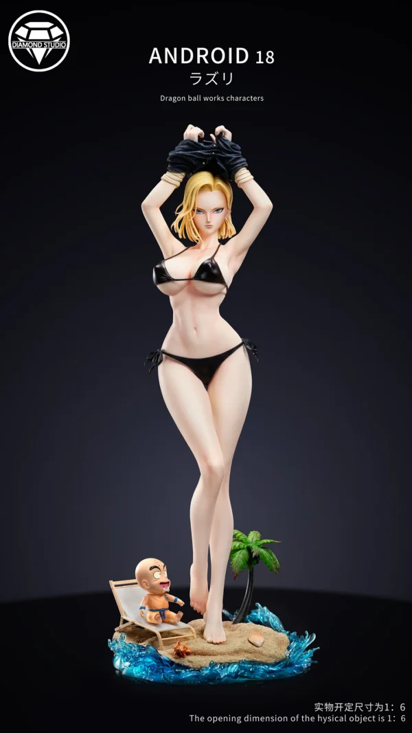 1/6 Scale Swimsuit Ver. Android 18 - Dragon Ball Resin Statue - Diamond Studios [Pre-Order]