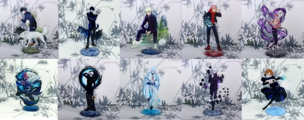 Characters of Jujutsu Kaisen Acrylic Stand Display - Free Shipping - Jujustu Kaisen [In Stock]