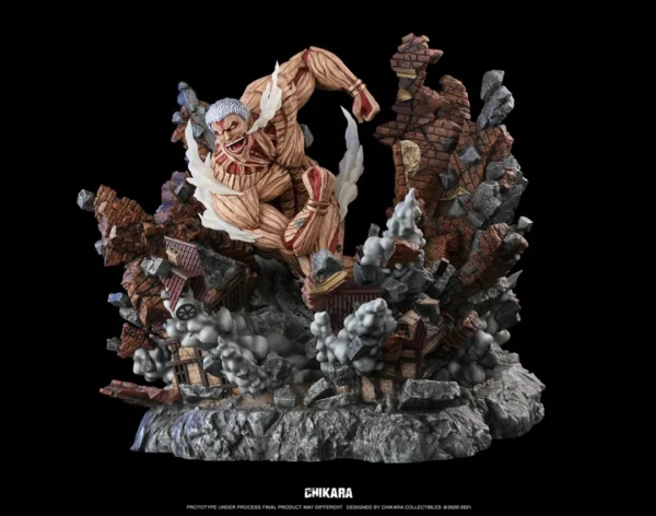 Nine Titans Series Armored Titan & Reiner Braun - Attack On Titan Resin Statue - CHIKARA Studios [In Stock]