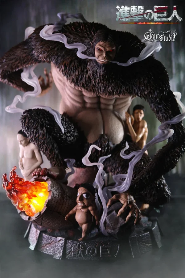 Beast Titan with LED - Attack On Titan Resin Statue - Giant Studio