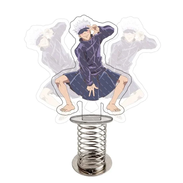 Cute Gojo Satoru with short skirt Shaking Acrylic Stands Display - Free Shipping - Jujutsu Kaisen [In Stock]