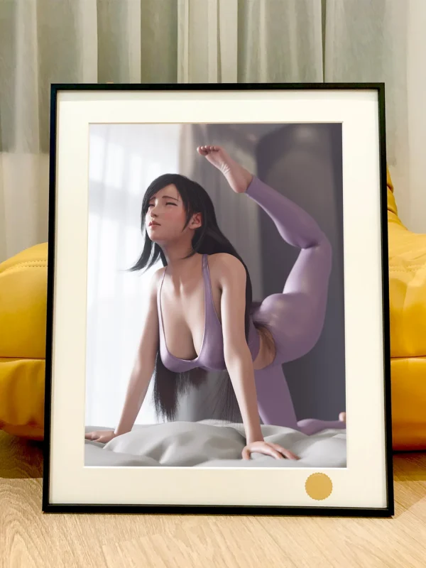 Yoga Ver. Tifa Lockhart Decorative Painting - (FF7) Final Fantasy VII - Xingkong Studio [Pre-Order]