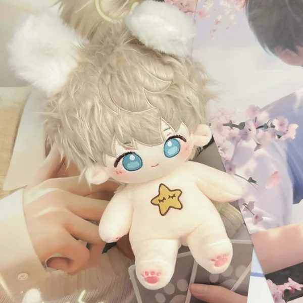 20cm Kawaii Love And Deepspace Idol Doll Anime Plush Star Dolls Stuffed Customization Figure Toys Cotton Plushies Toys Fans Gift - Image 3