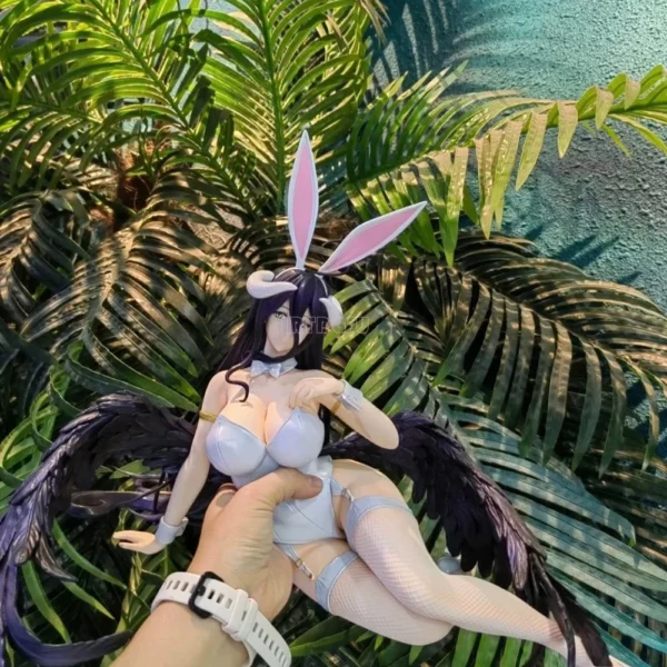 Overlord IV Albedo B-style 1/4 Bunny Ver FREEing Anime PVC Action Figure Toy Statue Native Adults Collection Model Doll Gift