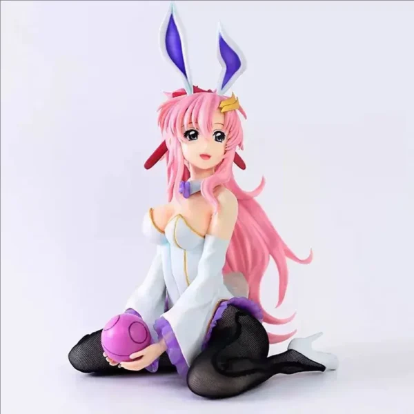 FREEing Mobile Suit Gundam SEED Lacus Clyne Bunny B-style 1/4 Scale PVC Action Figure Anime Figure Model Toys Doll Gift