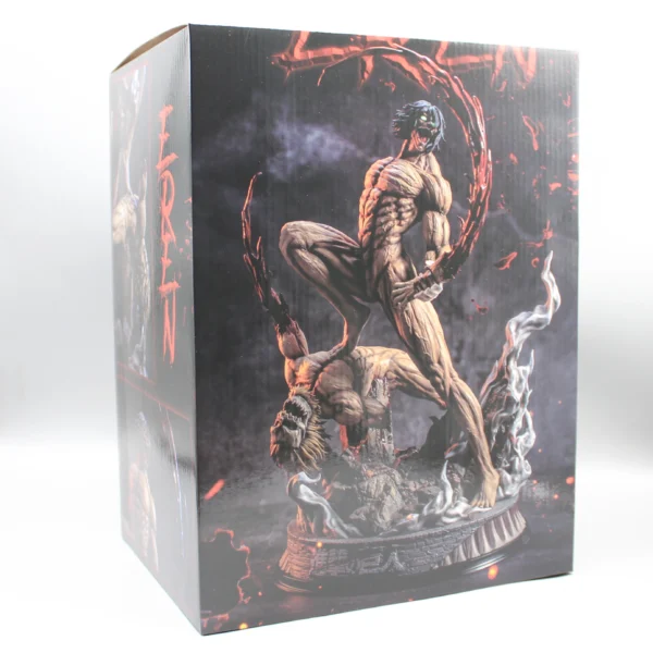 New Attack On Titan Anime Figure The Armored Figures 29cm Titan Eren Jager Action Figurine Model Pvc Statue Ornament Toys Gifts - Image 2