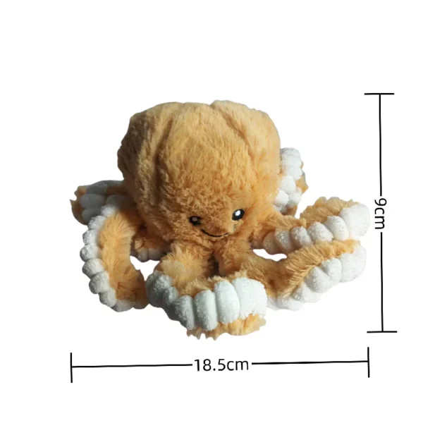 Simulation Octopus Doll Color Plush Toy Ocean Submarine Creature Squid Pet Sound Toy Decorative Ornaments Small Gifts Pet Toy - Image 5