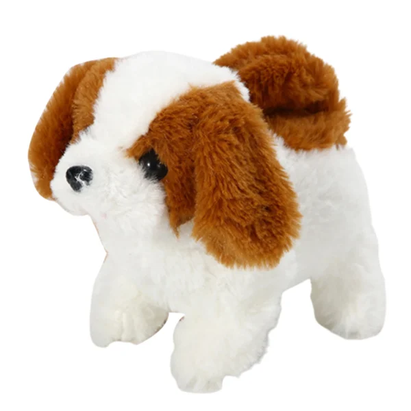 Electric Plush Puppy Can Wag Its Tail and Walk Cute Electric Plush Pet Children's Educational Interactive Toy Christmas Gift - Image 5