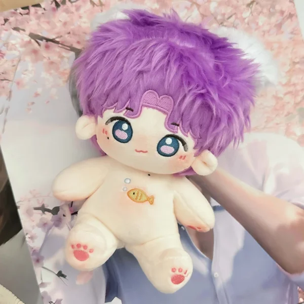 20cm Kawaii Love And Deepspace Idol Doll Anime Plush Star Dolls Stuffed Customization Figure Toys Cotton Plushies Toys Fans Gift - Image 4