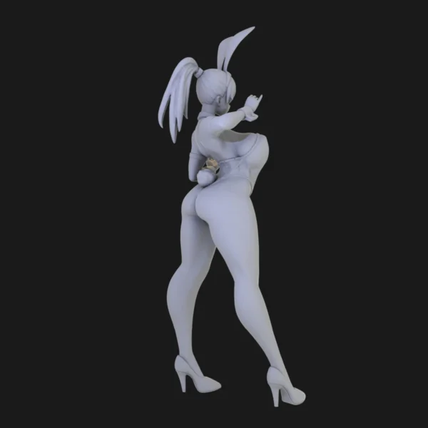 1/24 Die Cast Resin Figure Model Assembly Kit Model Bikini Sexy Bunny Girl Assembly Toy Unpainted - Image 2