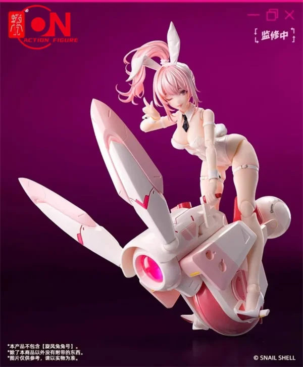 【IN STOCK】SNAIL SHELL Original 1/12 Scale Aileen Bunny Girl Mobile Suit Girl SO COOL PVC Action Figure With Box - Image 4