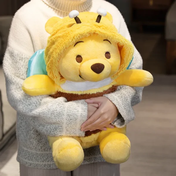 50cm Genuine Disney Bee Winnie The Pooh Plush Toys Pillow Kawaii Anime Bear Stuffed Doll Toys For Children's Birthday Xmas Gifts - Image 5