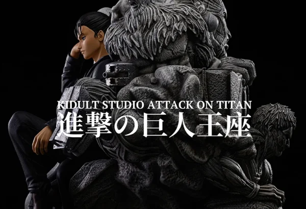 KIDULT Attack on Titan Throne Resin GK Limited Statue Figure Model - Image 5