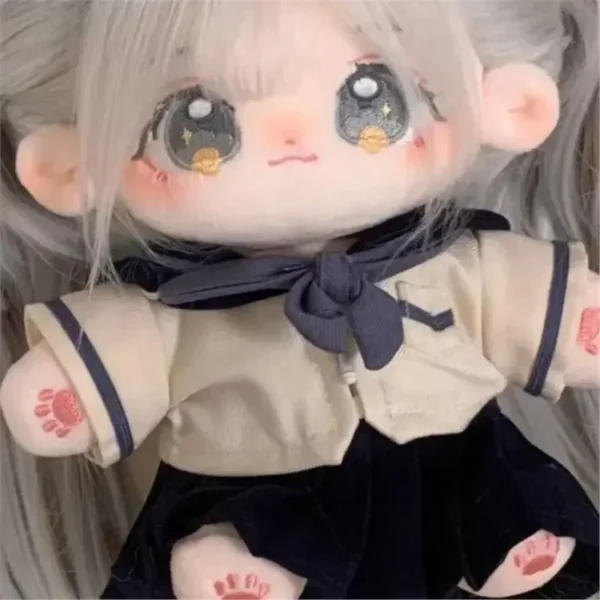 20cm Genuine Kawaii Idol Doll Plush Princess Dolls Stuffed Figure Toys Cotton Baby Plushies Toys Fans Collection Gifts - Image 3