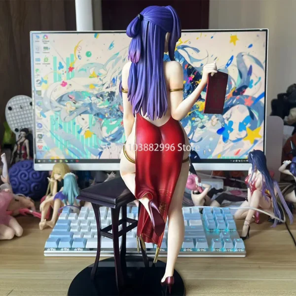 40cm Super Size Native Japanese Anime Girl Cast Off Figure Cheongsam Girl 1/4 Action Figurine Adult Anime Statue Decoration - Image 5