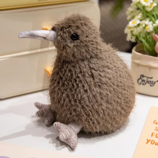 20cm Cute Lifelike Kiwi Bird Plush Toy Soft Pillow New Zealand Stuffed Plush Animals Kids Toy Gift for Children irthday Gift - Image 5