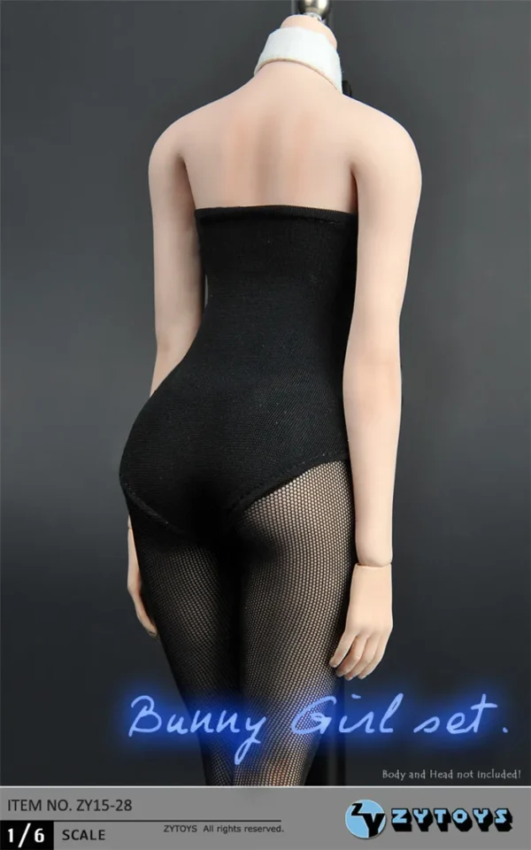 ZYTOYS 1/6 Scale female dolls clothes sexy bunny girl suit fit 12'' action figure body model - Image 6