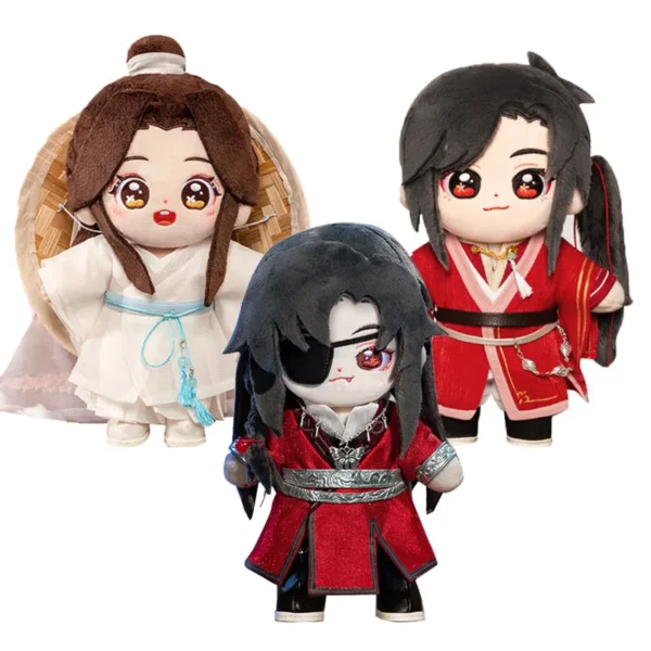 Heaven Officials Blessing Hua Cheng Xie Lian Plush Toy Tian Guan Ci Fu Doll Plushie Anime Cosplay Figure Christmas Gift