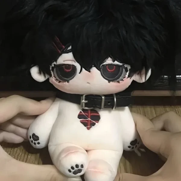 20cm No Attributes Cute Exquisite Plush Doll Toys Demon Stuffed Plushie Dress Up Cospslay Anime Toy Figure Xmas Gifts