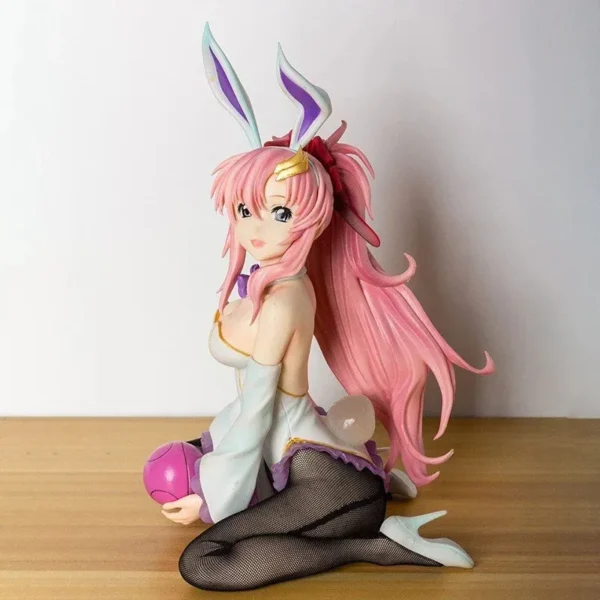 FREEing Mobile Suit Gundam SEED Lacus Clyne Bunny B-style 1/4 Scale PVC Action Figure Anime Figure Model Toys Doll Gift