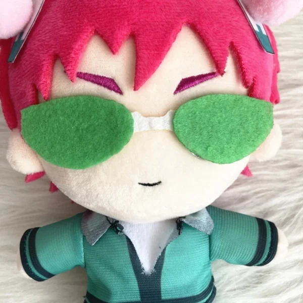 Anime The Disastrous Life of Saiki K. Saiki Kusuo Cosplay Kawaii Plush Doll Cute Plushies Toy Stuffed Pillow Gifts 20cm - Image 4