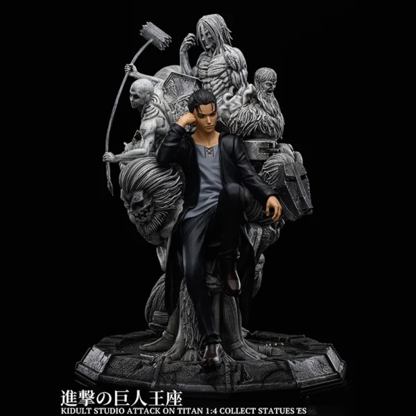 KIDULT Attack on Titan Throne Resin GK Limited Statue Figure Model