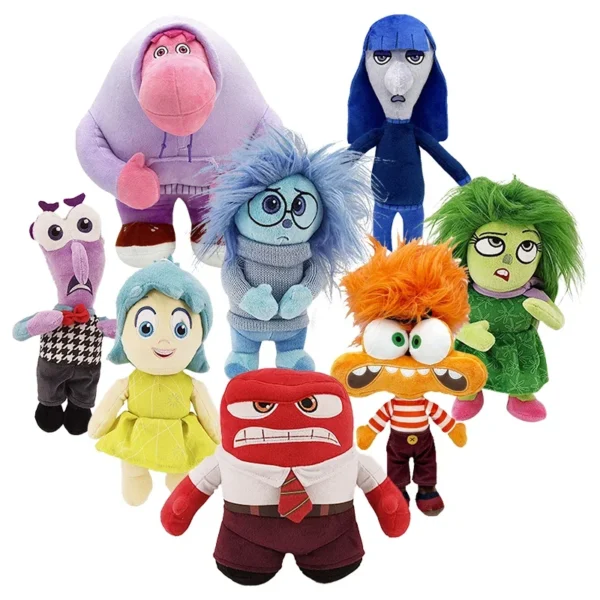 Inside Out 2 Plush Dolls Inside Out Plush Toy Cute Cartoon Plushie Doll Soft Stuffed Anime Periphery Toys Kids Birthday Gifts - Image 2