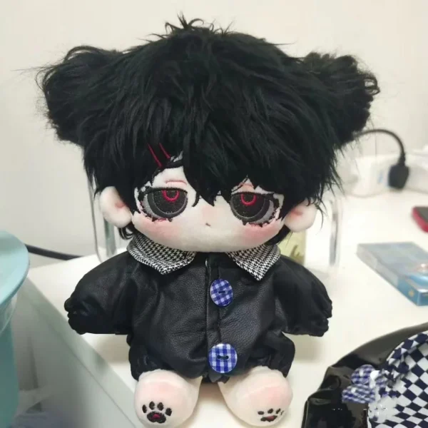 20cm No Attributes Cute Exquisite Plush Doll Toys Demon Stuffed Plushie Dress Up Cospslay Anime Toy Figure Xmas Gifts - Image 2