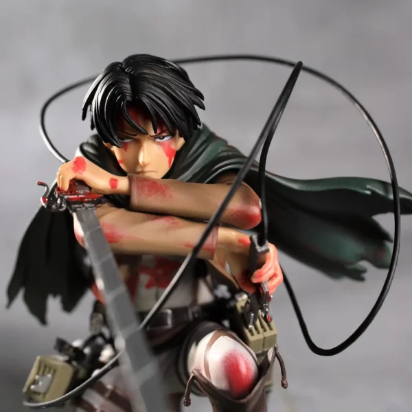 18cm Attack on Titan Figure Rival Ackerman Action Figure Package Ver. Levi PVC Action Figure Rivaille Collection Model Toys Gift - Image 6