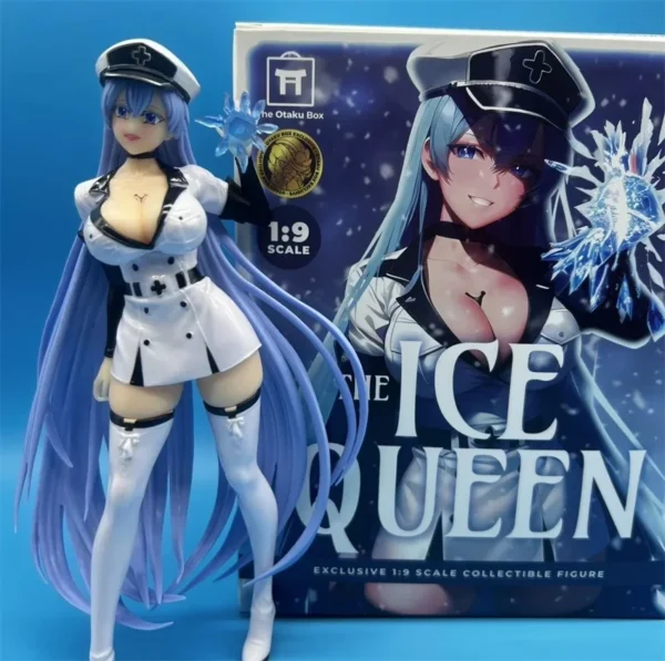 18CM Akame ga KILL! Esdeath Girl Anime Figure PVC Action Figue Model Statue Adult Collection Toys Doll For Kids Gift - Image 3