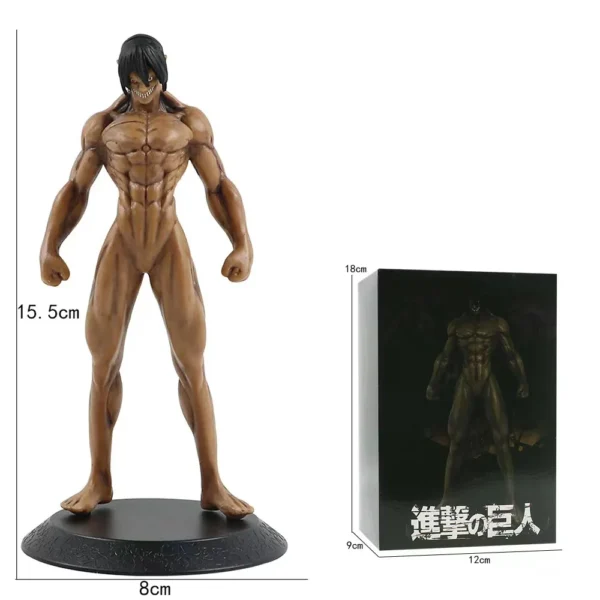 Attack on Titan Eren Jaeger Giant ver. Action Figure Collectible Model Doll Figure For Kids Toys Gift - Image 3