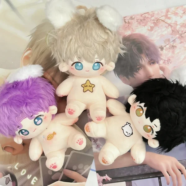 20cm Kawaii Love And Deepspace Idol Doll Anime Plush Star Dolls Stuffed Customization Figure Toys Cotton Plushies Toys Fans Gift - Image 5