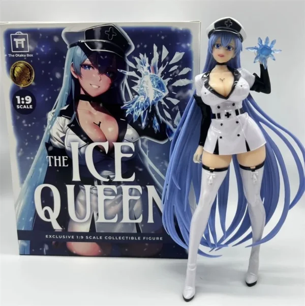 18CM Akame ga KILL! Esdeath Girl Anime Figure PVC Action Figue Model Statue Adult Collection Toys Doll For Kids Gift - Image 2