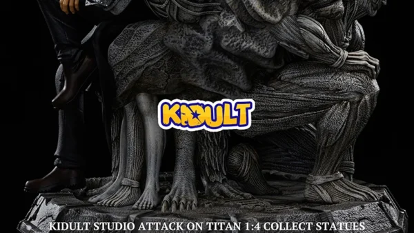 KIDULT Attack on Titan Throne Resin GK Limited Statue Figure Model - Image 6