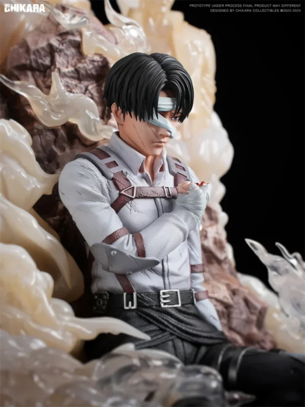 33Cm Gk Chikara Studio Attack On Titan Rivaille Ackerman Levi Ackerman Action Figure Statue Model Garage Kit Toys Gift - Image 3