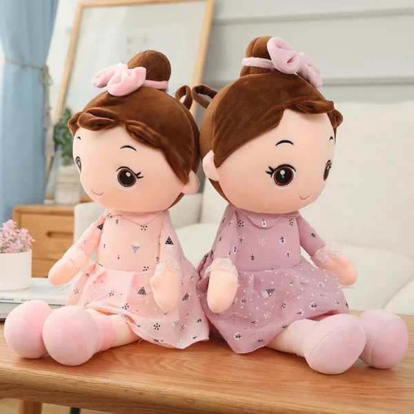 45CM Cute Angel Girl Plush Toy Lovely Stuffed Anime Figure Doll Wear Beautiful Dress Soft Toys For Girls Nice Gifts - Image 6