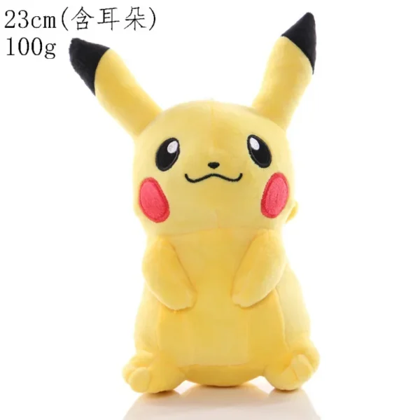 20cm Pikachu Pokemon Plush Doll Charmander Bulbasaur Squirtle Psyduck Eevee Plush Soft Stuffed Animals Peluche Plushie Toy Gifts - Image 5